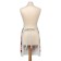 Apron "Ethel: Grenates" 70x60 cm, 100% cotton, sarzha 190 g/m²