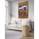 Decorative panel with photo printing "Secrets of Egypt", vertical, size 100x150 cm