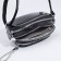 Bag Cross-Bodi with a zipper, black color