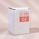 Organizer for storing cotton pads "Bamboo", with a lid, 7 × 7 × 10.1 cm, the color is transparent/brown