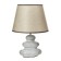 Staine table lamp E14 40W gray-brown 23x23x33 cm Risalux
