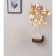 Wall hanger with a shelf "Zvezda", with backlight, 3 hooks, 28 x 28 cm, gold