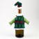 New Year! Clothing for a bottle "Christmas tree"