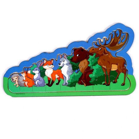 Puzzles on the substrate "Forest"-1