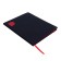 School diary for grades 1-11 is the letter Red, solid cover of artificial leather, plastic applique, pancake embossing, 48 sheets, 80 g/m2, universal cheat sheet.