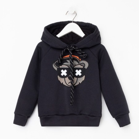 Children's sweatshirt KAFTAN "Trendy" R.36 (134-140), black-7