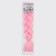 Zumba Kanecalon is monophonic, corrugated, 60 cm, 100 g, pale pink color (#ay16)