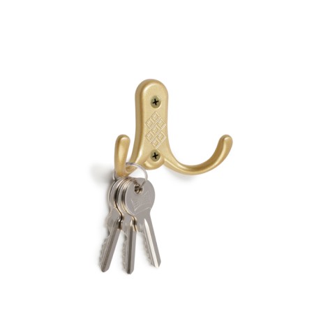 Hook furniture tundra TKD024 Light, two -rod, matte gold-1