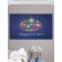 Fully rug in the hallway "New Year's ball", size 45x75 cm
