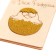 Wooden postcard "Happy Birthday!" handmade, egg