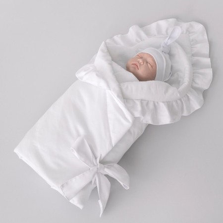 Kinderlitto Satin discharge kit, 4 items, height 50-56 cm, white color-1