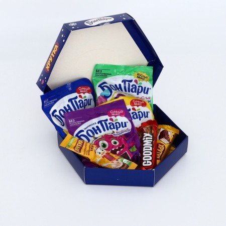 New Year's set, "Bon Paris", Marmelad, sweets, cocoa, 364.5 g-1
