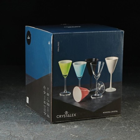 A set of glasses "Pordline", 90 ml, 4 pcs, black color-2