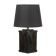Lianne table lamp E14 40W Black 18.8x17.8x30.5 cm Risalux