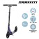 Sugan of the city Graffiti, folding, wheels PU 200, 86A, ABEC 9, footboard, purple color