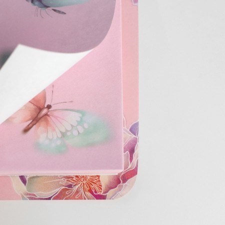 Gift set Diary, paper block and handle "Spring inspires"-8
