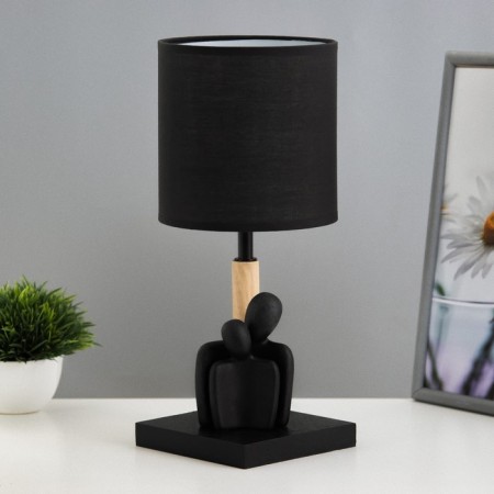 Board Lamp "Tenderness" E14 40W Black 15x15x31cm Risalux