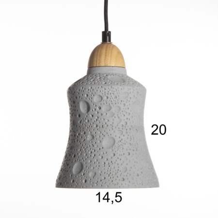 Deri lamp E27 40W gray 16x16x24-174cm-5