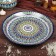 Largan Rishtan ceramics "Patterns", 37 cm, blue