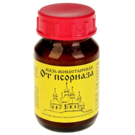 Ointment "Monastic from psoriasis" glass 100 ml.