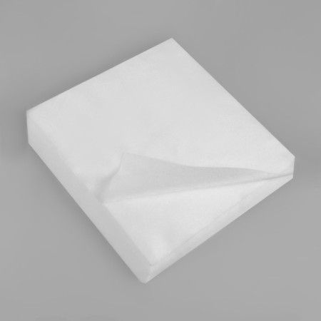 Disposable cosmetic napkins, 100 pcs, density 40g/m2, spanley, 20 × 20 cm, white color-1