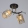 Bruni chandelier 2he27 40W Black 42x25x23cm Bayerlux
