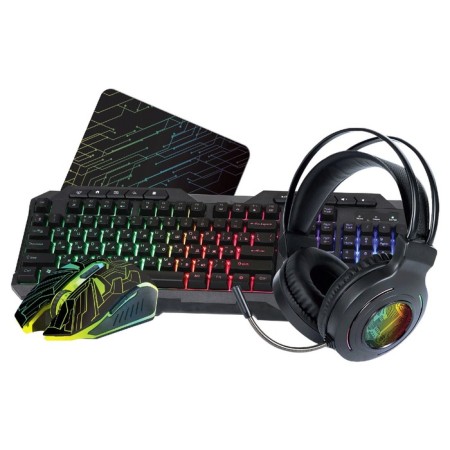 Fusion GKIT-438 game set, mouse, headphones, rug, keyboard
