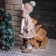 Interior doll "Maroussia in a cap-earflame" 52 cm