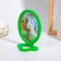 Desktop mirror - suspended “oval”, mirror surface 8.5 × 12.5 cm, packaging 20 pcs, color mix