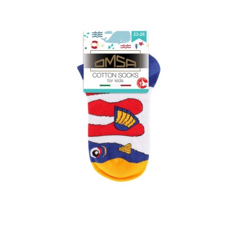 Nosk children's Omsa Kids Calzino 21P62 Rosso, size 31-34-1