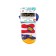 Nosk children's Omsa Kids Calzino 21P62 Rosso, size 31-34