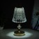 Bella sensory table lamp LED 10W battery gold 12.5x12.5x31 cm