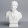 Gypsum figure famous people: Bust of Tchaikovsky, 13.5 x 8 x 19.5 cm