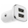 Car charger Borofone BZ12, 2XUSB, 2.4 A, white