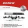 Copes of the hood Auto-unit for Kia Rio III 2011-2015 2015-2017, 2 pcs., Ukirio012