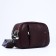 Cross-Body bag on zippers, external pocket, burgundy color
