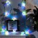 Garland “thread” 2.5 m with nozzles “gifts”, IP20, transparent thread, 10 LED, white glow, 220 V