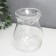 Aroma lamp glass "Vazon" transparent 9.5x8 cm