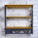 Three -tier loft shelf 49 × 50 × 14 cm, yellow