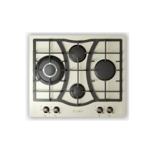 Варочная поверхность Lex GVE 643C IV, 4 конфорки, газовая, бежевая