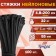 Clot of nylon tundra Krep, for screed, 4.8x200 mm, black, in packaging 100 pcs.