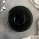 Glass salad "Linea Black", 450 ml, d = 16.2 cm, hardened, black color is black