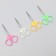 Scissors are manicure, straight, 10.5 cm, silver color/mix