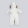 Combineson Children's Winter Kinderlitto "Lapland-1", height 68-74 cm, color milk