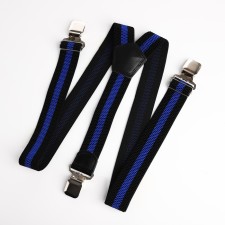 Adults adults, width 4 cm, black/blue color