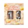 Candle in the cake jubilee "line" (set 2 in 1), number 10, silver metallic, 6.5 cm