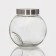 Glass jar for bulk products with a metal cover "Twist", 1.6 l, 15.5 × 11.5 × 16 cm