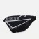 Zipper bag, adjustable belt, black color