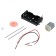 Electronic designer "Sports", made of wood, works from batteries