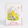 Easter box with the "Chickens" window, 12.5 x 9.5 x 9.5 cm